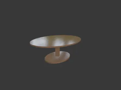 8 REALISTIC TABLES COLLECTION Low-poly 3D model