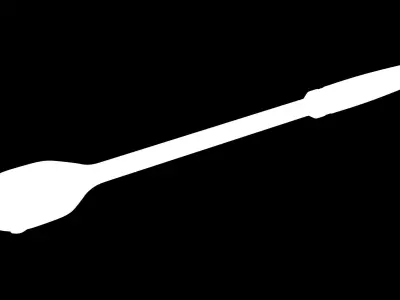 Long Handle Ratchet GSL80A Low-poly 3D model