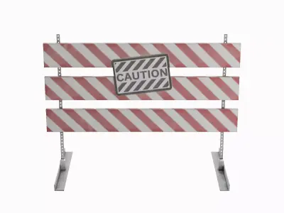 Traffic Safety Set A 3D model