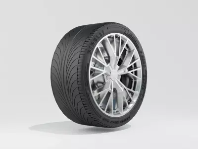 Audi A7 2015 Wheel 3D model