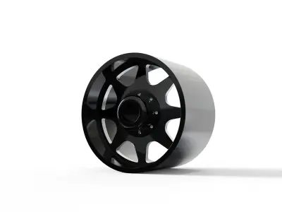 REAR SPECIALITY FORGED D10 WHEEL 3D MODEL 3D model
