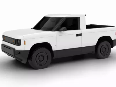 Slate Truck EV 2027 3d model 3D model purchase