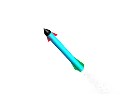 3D Model Rocket  3D model