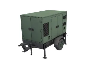 Military Generator 3D model by flower-3dart