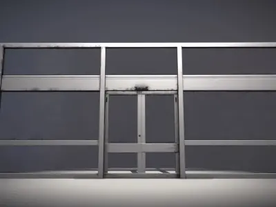 Automatic Doors 3D model