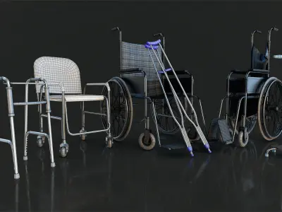 Hospicare MEGA BUNDLE 3D Model Pack