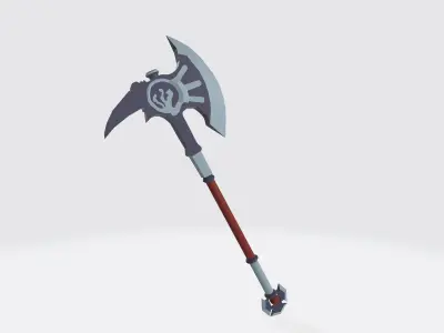 Axe 3D Low-poly 3D model