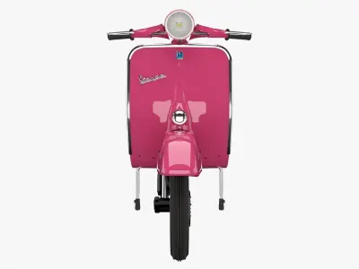 Vespa 1963 Custom 3D model