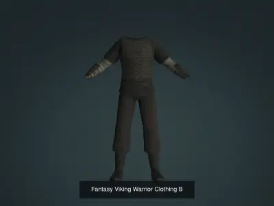 Fantasy Viking Bundle 3D Model Pack