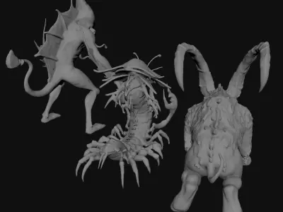 Creature 3D model