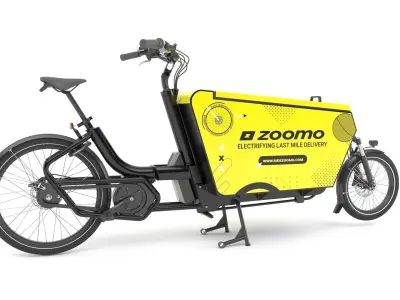 Zoomo Cargo e-bike 3D model purchase
