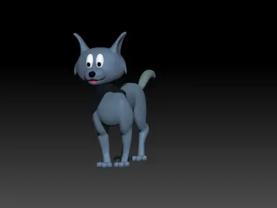 Cat 3d model 3D model purchase