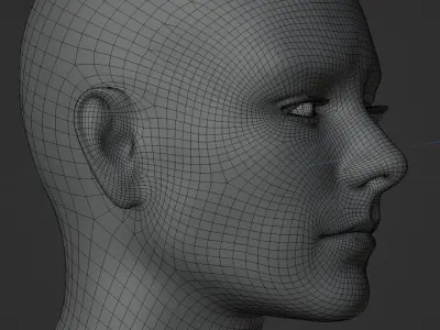 Mason Thames Hipo Low-poly 3D model