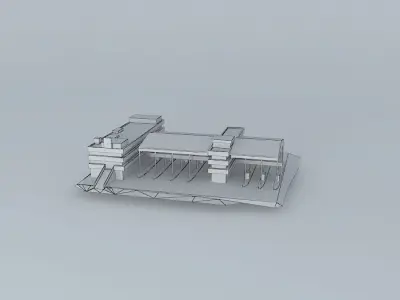 Kaohsiung Yangming warehouse Cijin Free 3D model