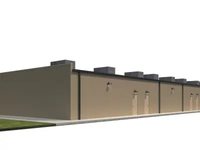 Retail-073 Retail Store 3D model