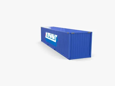 40ft Shipping Container Mainfreight 3D model