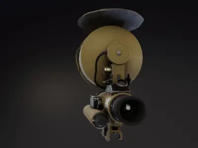 Eltro B8V NV Scope Low-poly 3D model