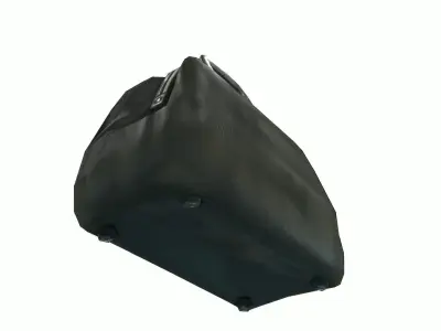 Low Poly Victorian Doctors Bag Low-poly 3D model