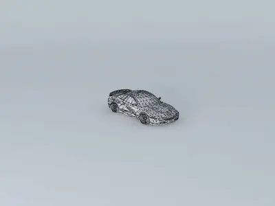 Modified 1998 Alpha Airstream Free 3D model