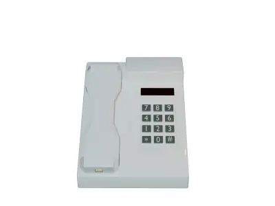 Telephone  Free low-poly 3D model