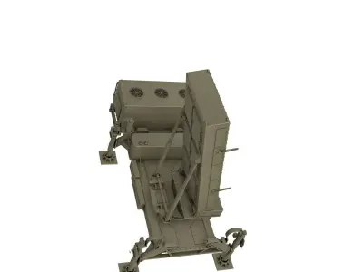 EL  M-2084 Radar 3D model