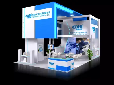 Exhibition - Area - 9X6-3DMAX2009-051 3D model