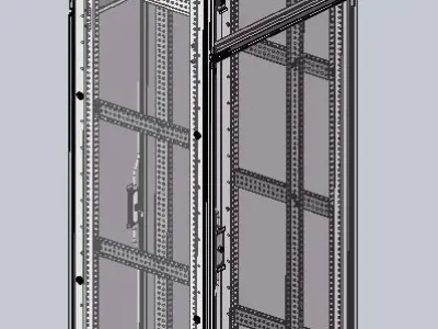 GGD cabinet 3D model