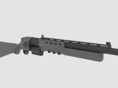 Etrigan Shotgun  3D model