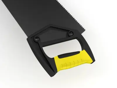 Hand Saw 26 Inches 3D model