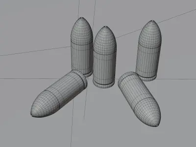Bullets 3D model