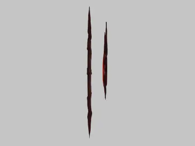 A Giant Bloodshot Eye 3D Model Low-poly 3D model