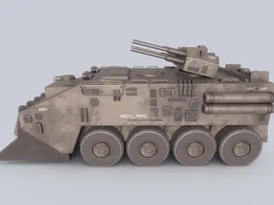 Advance APC Low-poly 3D model
