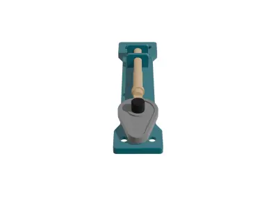 Disc Cam Plate Cam 3D model