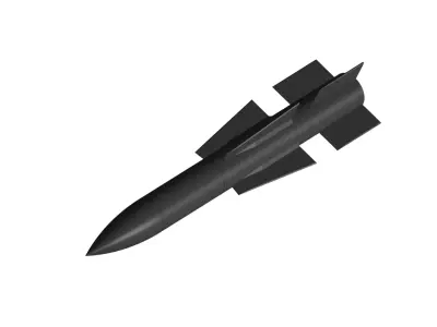 Phoenix missile 3D model