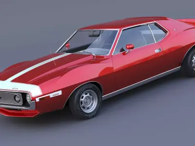 1971 AMC Javelin 3D model