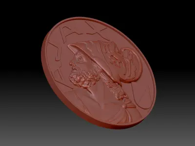 medallion  3D print model