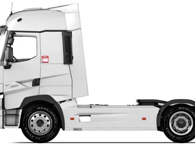 Renault T520 4x2 2018 3D model