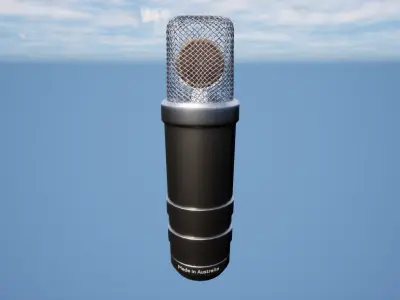 High Quality Studio Microphone - Ride NT1-A 3D model