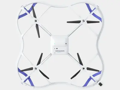 Amazon Prime Air Delivery Drone  3D model