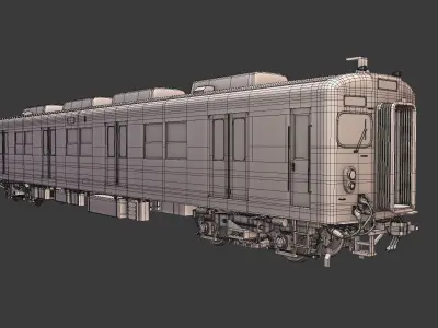 Tobu Series 5000 V2 Low-poly 3D model