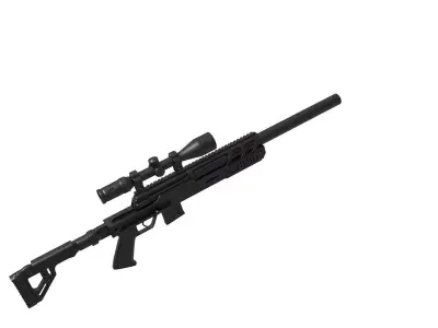 SPR300 rifle 3D print model