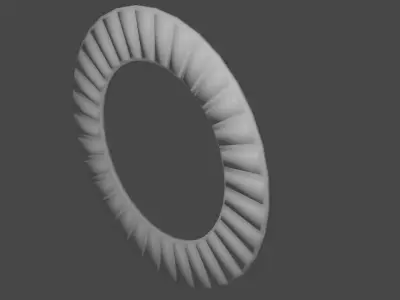 motorcycle clutchdisc 3D model