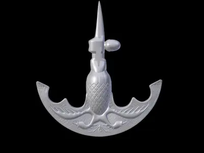 Tebber broad axe  3D print model