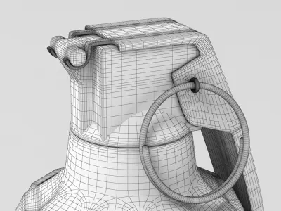 Hand Grenade 3D model 6