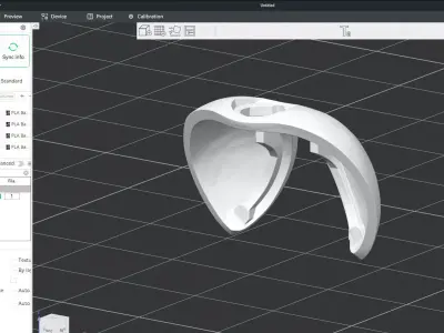 Custom3Dprint Minifigure Accessory - Minifigure Wings S1 - 08 3D print model