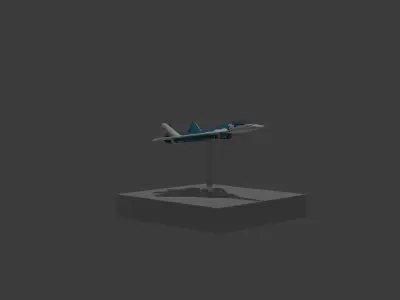 Sukhoi Su-57 3D print model