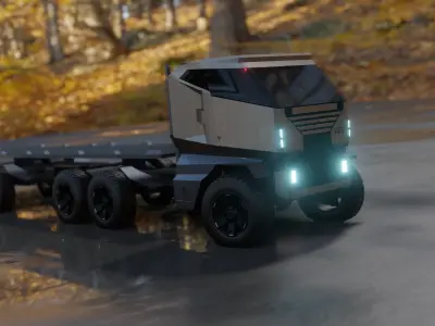 Concept Truck ST design 2022 3D model