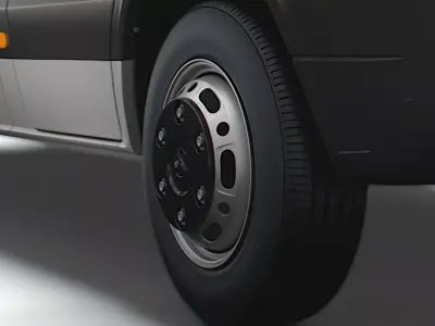 Dodge Sprinter Van 2009 wheel 3D model