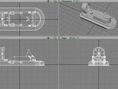 Hovercraft - Common 3D model