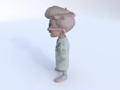 Pharmacist male 3D model